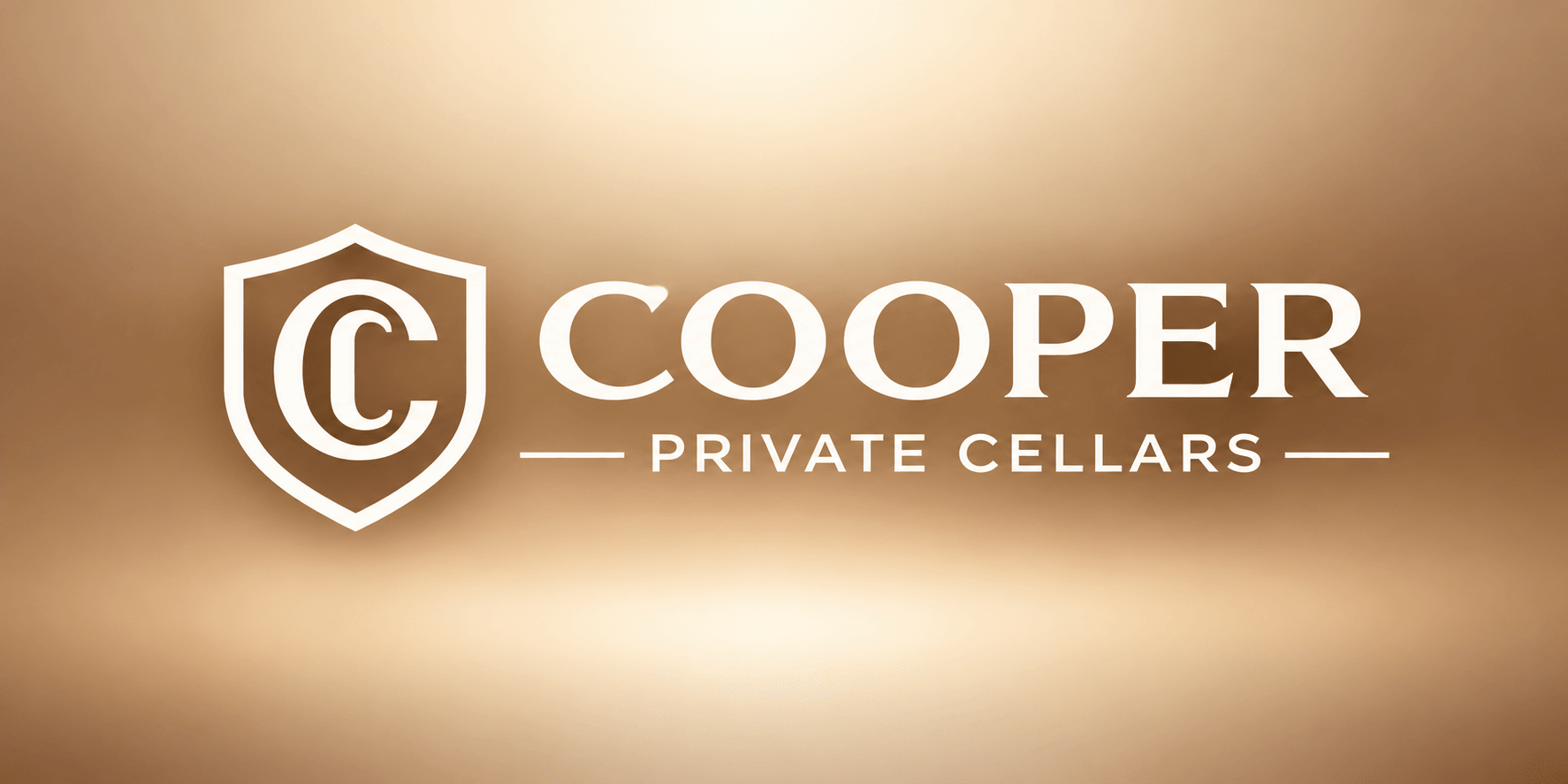 Logo of Cooper Private Cellars featuring a shield and stylized letter C