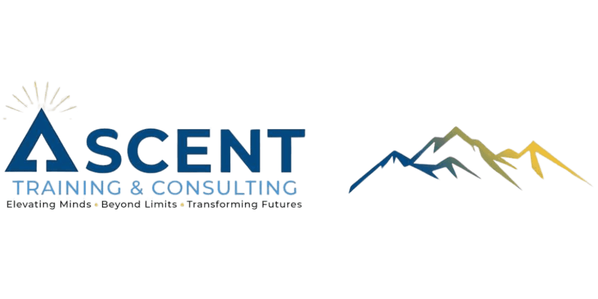 The image features the Ascent Training & Consulting logo, representing its focus on transformative coaching that elevates minds and unlocks potential.