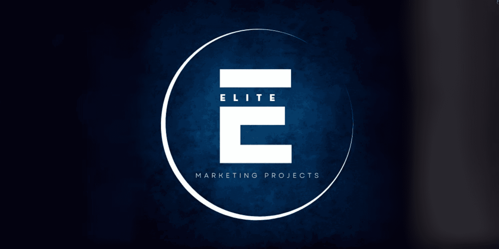 Elite Marketing Projects logo with stylized 'E' representing innovation in AI-driven digital marketing for small businesses.