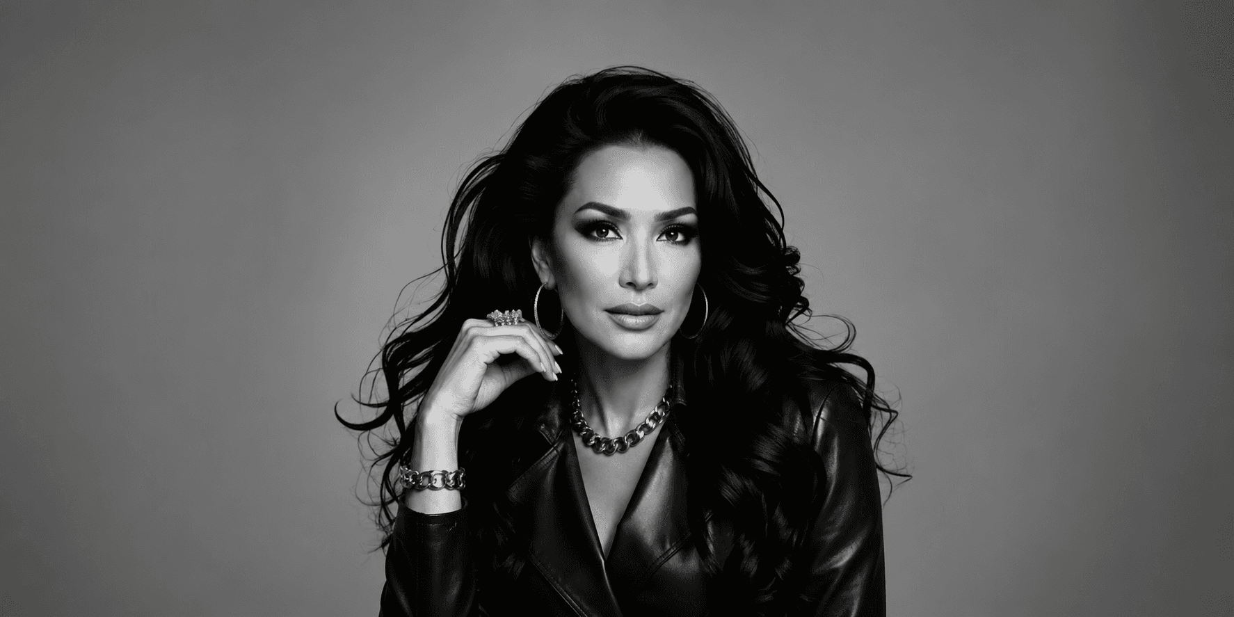 Studio portrait of Princess Rashel Pouri highlighting the founder of Rashel Miracle Products during the Dubai launch announcement.