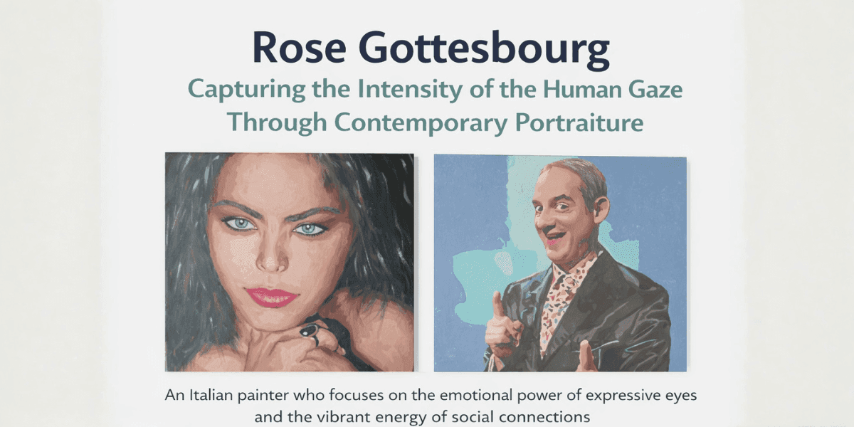 Portraits by Rose Gottesbourg, capturing emotional depth and intensity through expressive eyes and human connection.