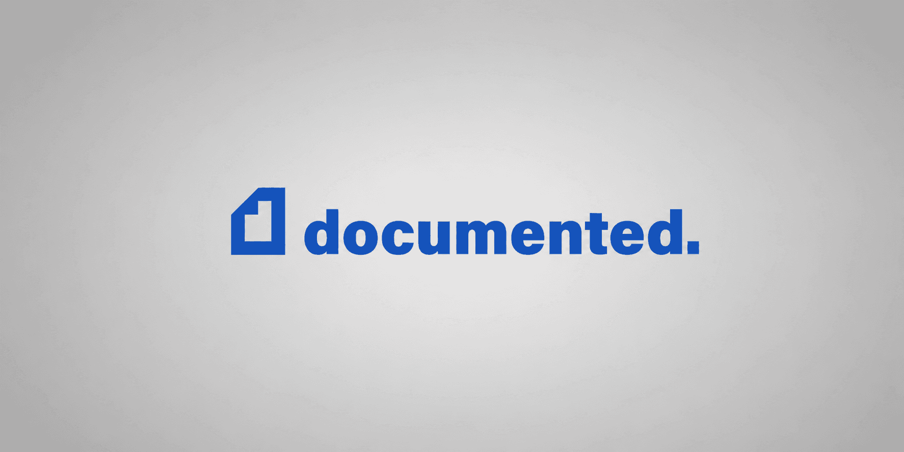 Documented.co logo with blue document icon and company name on a light background.