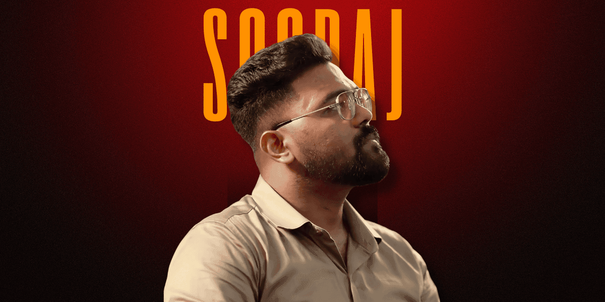 Sooraj S L, entrepreneur and angel investor, focuses on purpose-driven ventures in fintech, AI, edtech, and sustainability.