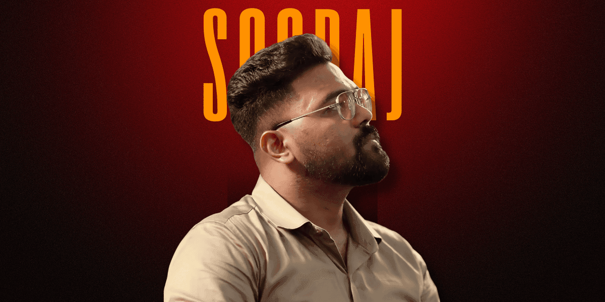 Sooraj S L, entrepreneur and angel investor, focuses on purpose-driven ventures in fintech, AI, edtech, and sustainability.