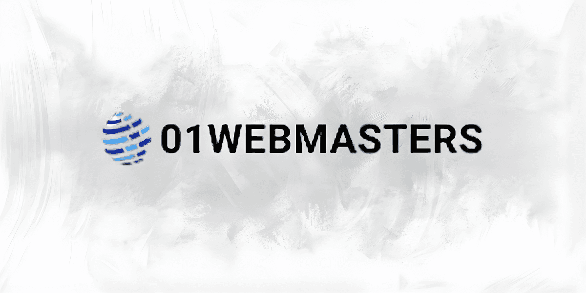01Webmasters logo, a leader in digital marketing and web development, offering AI-driven solutions for businesses seeking online growth.