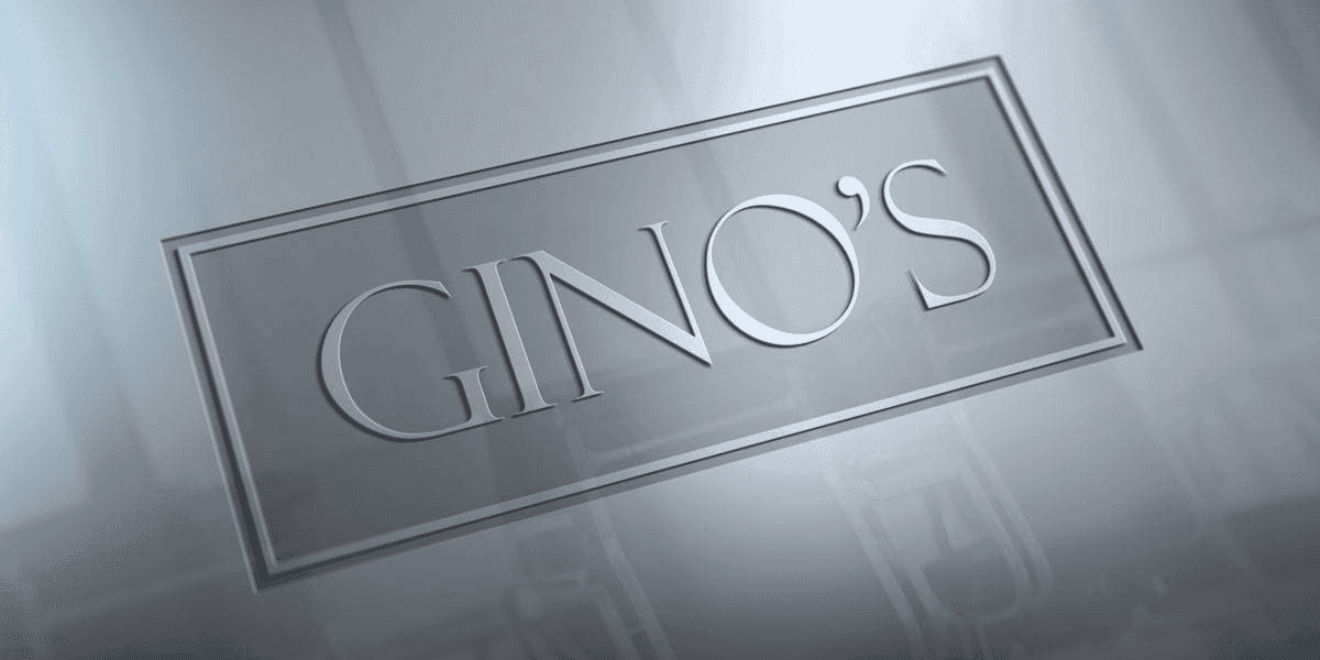 "Gino’s Awards logo showcasing craftsmanship in creating personalized recognition products for achievements, with 70 years of legacy."