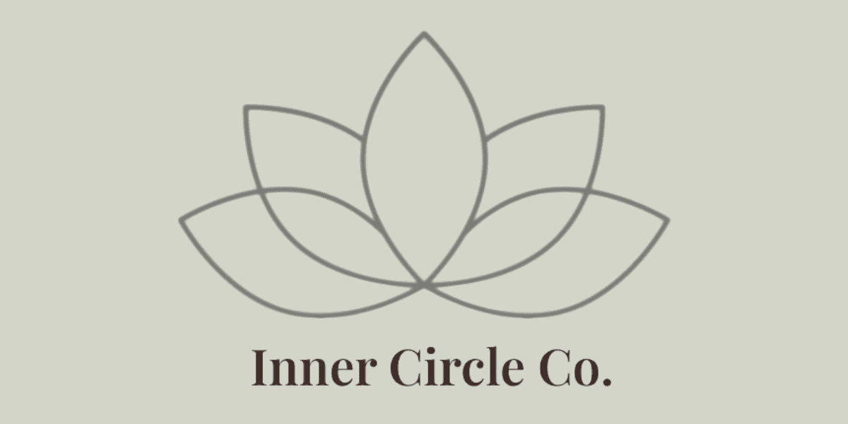 "Inner Circle Co. logo symbolizing tranquility and wellness, reflecting the company’s focus on accessible, practical emotional wellness solutions."