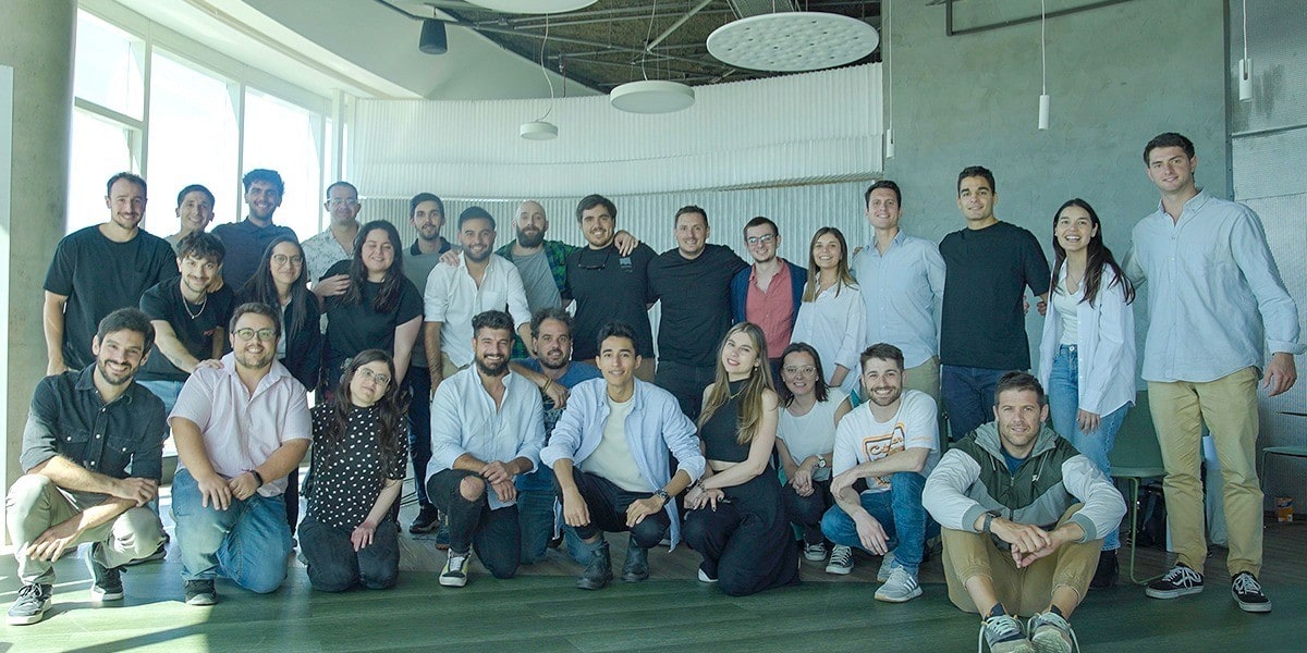 "Solcre engineering team posing together, showcasing their collaborative culture and expertise in delivering high-quality, scalable software solutions."