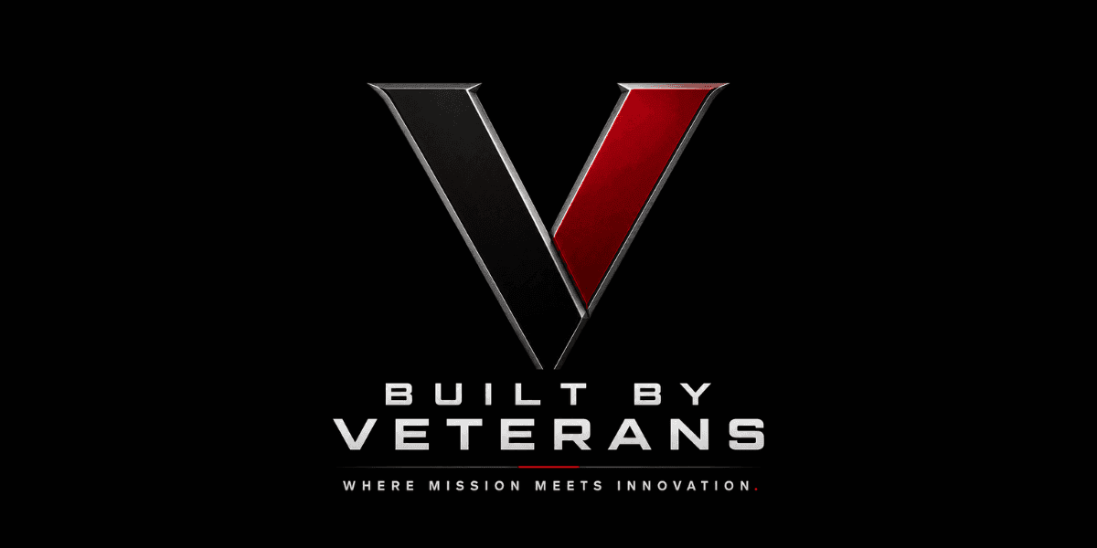 Built By Veterans logo with the tagline "Where Mission Meets Innovation."