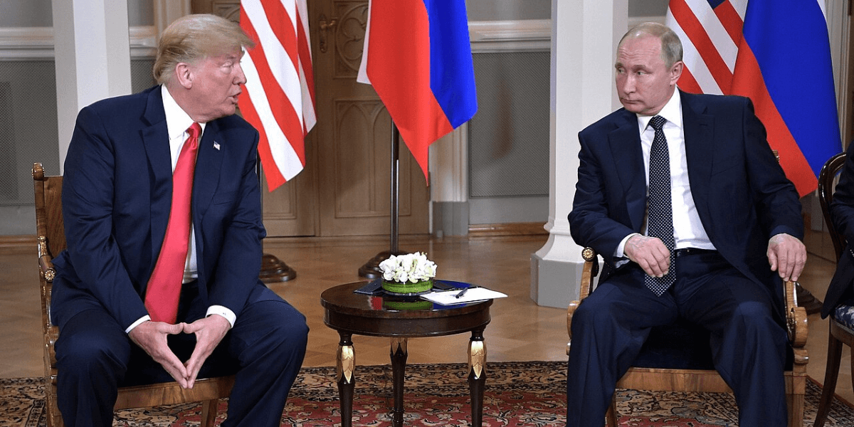 Vladimir Putin & Donald Trump in Helsinki, 16 July 2018