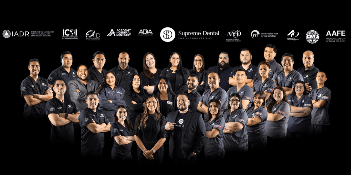 Supreme Dental Clinic team, offering world-class dental care and full-arch restorations in Los Algodones, Mexico.