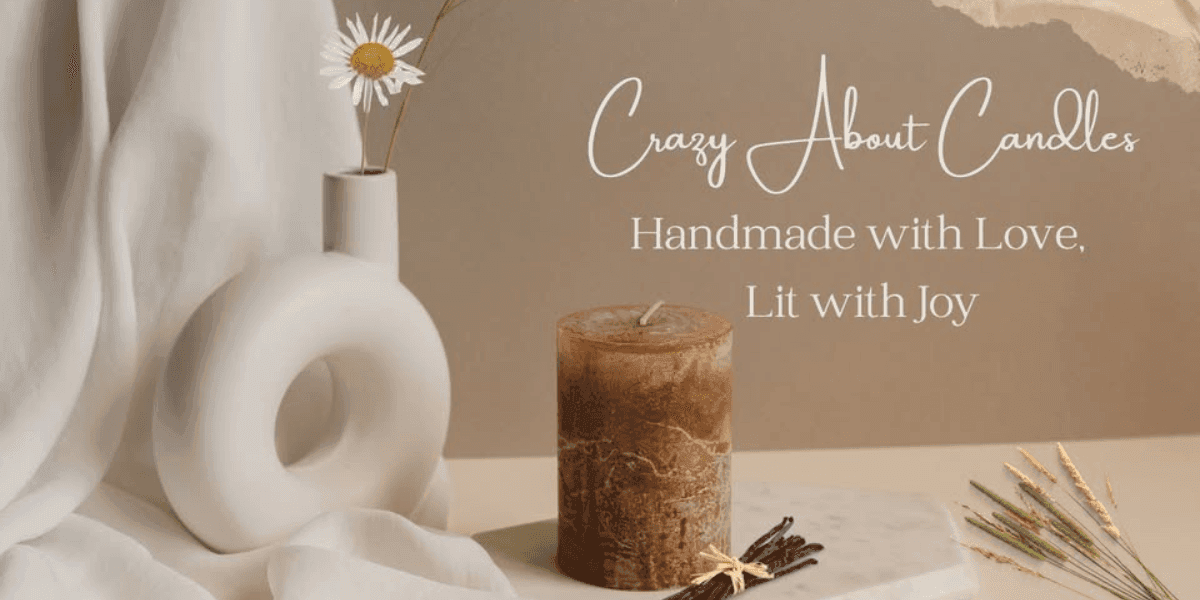Hand-poured soy candle with a rustic look, embodying warmth, comfort, and craftsmanship in a cozy, inviting home setting.