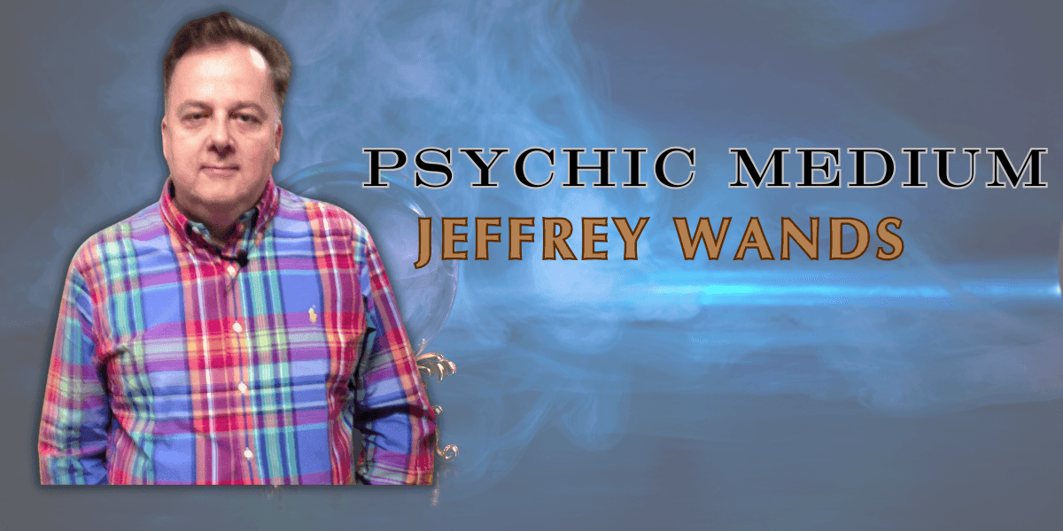 Jeffrey Wands, a seasoned psychic medium, connects individuals with spiritual guidance through books, radio, and live events.