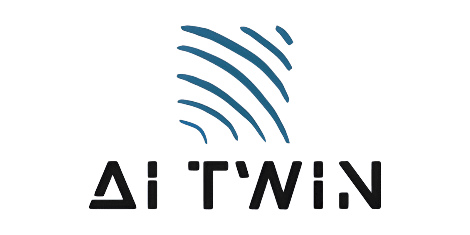 Logo for AI Twin, a personalized digital assistant designed to enhance daily life with efficiency, clarity, and control.