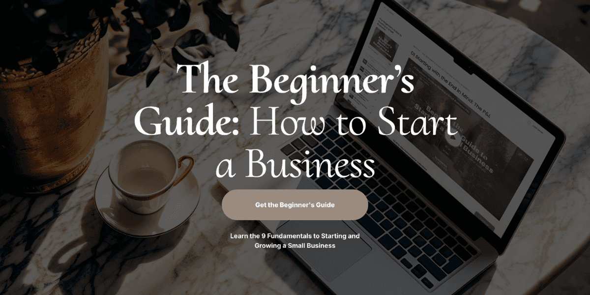 "Business Courtyard: A beginner's guide to starting and growing your small business with expert advice and resources.