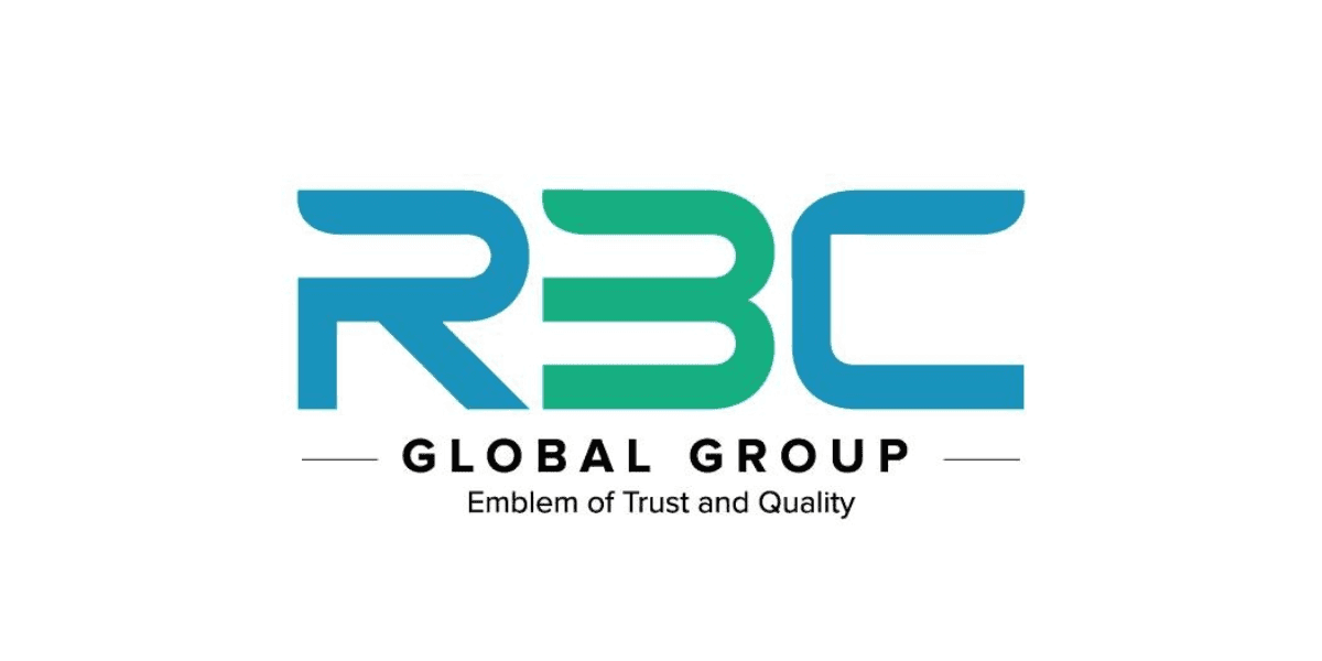 RBC Global Group logo with tagline "Emblem of Trust and Quality" representing global financial advisory services.