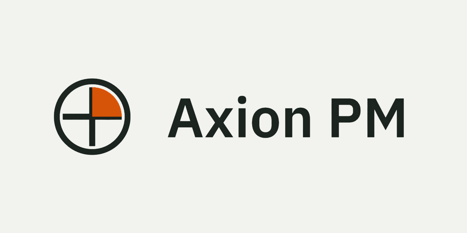 Logo of Axion PM featuring a circular design and the company name in bold text