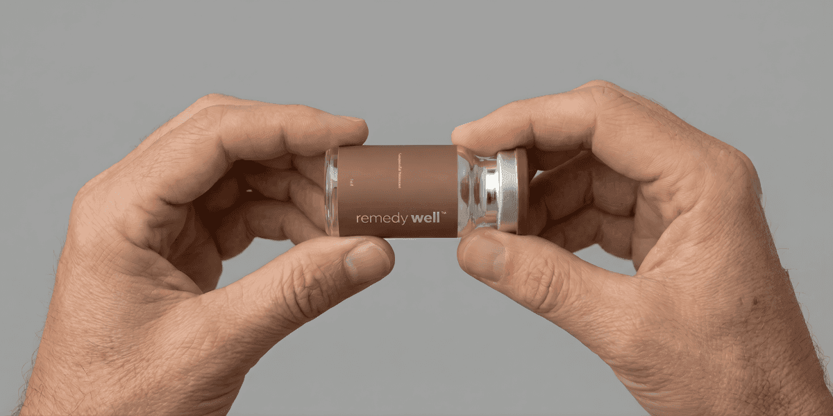 "Remedy Well digital clinic interface, showcasing structured patient intake, physician-guided care, pharmacy coordination, and clinically rigorous wellness programs