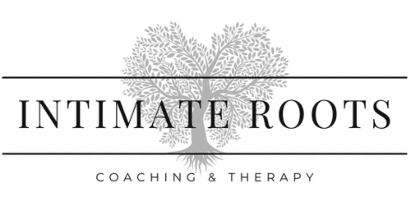 "Logo of Intimate Roots Coaching & Therapy, emphasizing emotional connection and personal growth in relationships through mindful practices."
