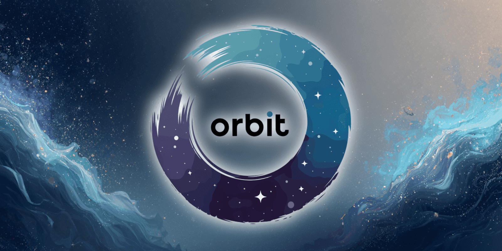 Orbit Capital logo with a cosmic background symbolizing innovation, mentorship, and founder-first approach in venture capital led by Jason Butcher
