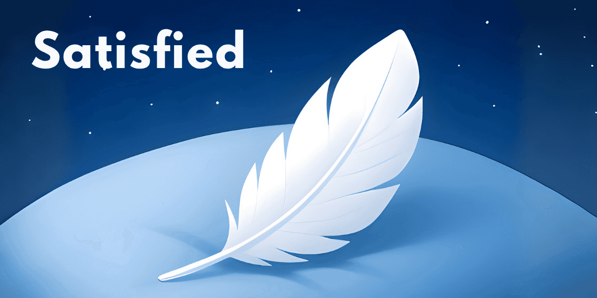 Discover Satisfied Health: Hypnosis-based weight loss app for lasting transformation and healthier eating habits.