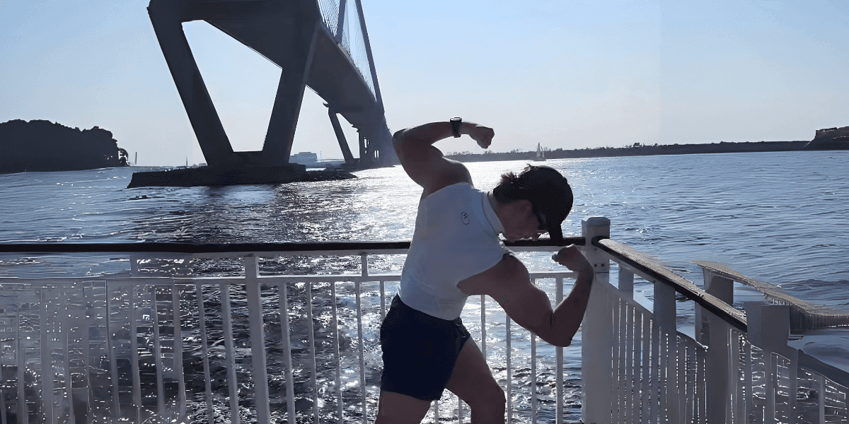 Brandon Stalter showcases strength and resilience, embodying faith-driven transformation through fitness and personal growth.