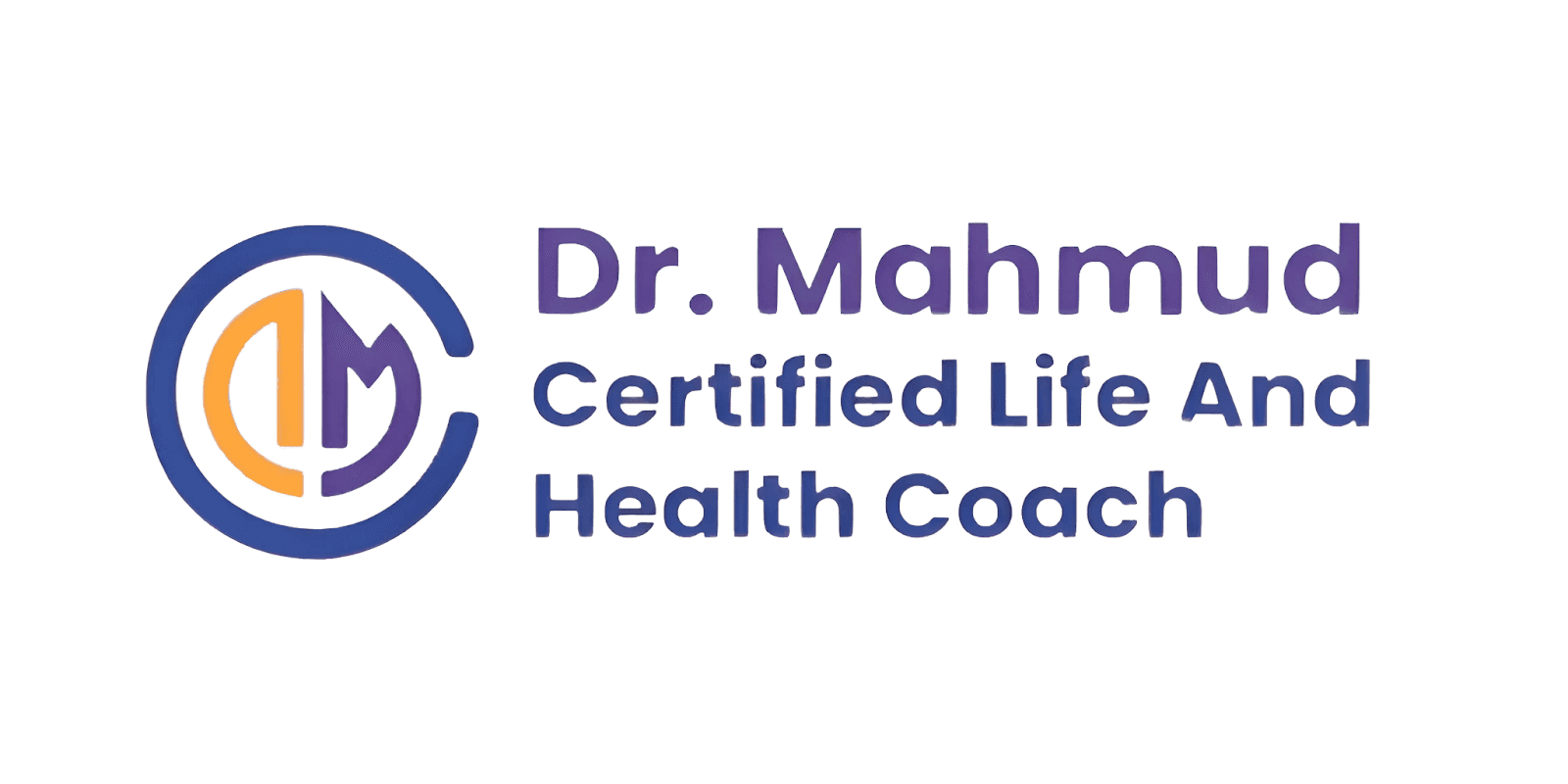 Image ALT Text Generator said: Logo of Dr. Mahmud, Certified Life and Health Coach, representing holistic wellness through mind-body-soul integration.