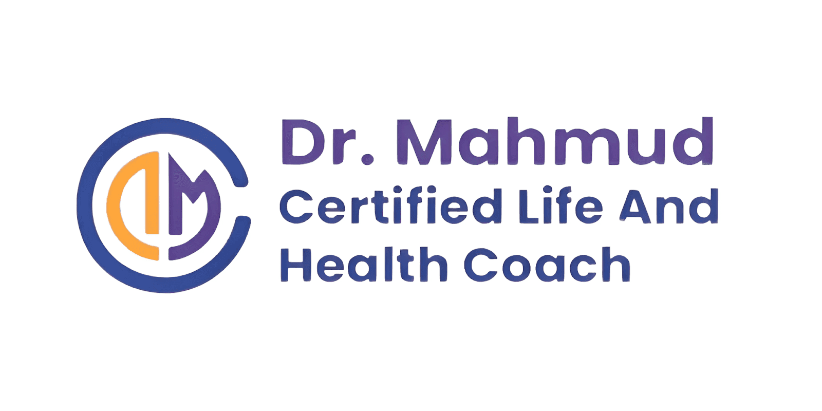 Image ALT Text Generator said: Logo of Dr. Mahmud, Certified Life and Health Coach, representing holistic wellness through mind-body-soul integration.