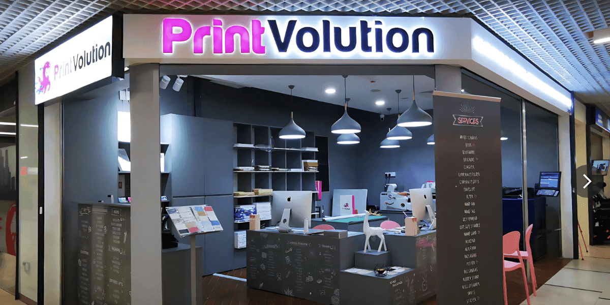 "PrintVolution: Custom printing and personalized gifts in Singapore with fast, high-quality services for businesses and individuals."