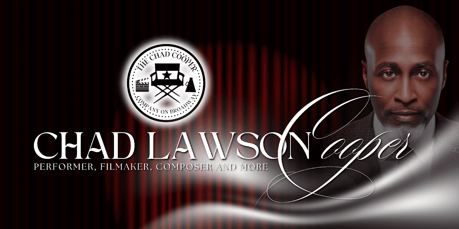 "Chad Lawson Cooper, renowned performer, filmmaker, and composer, leading the nationwide tour of his thought-provoking play, Justice on Trial."