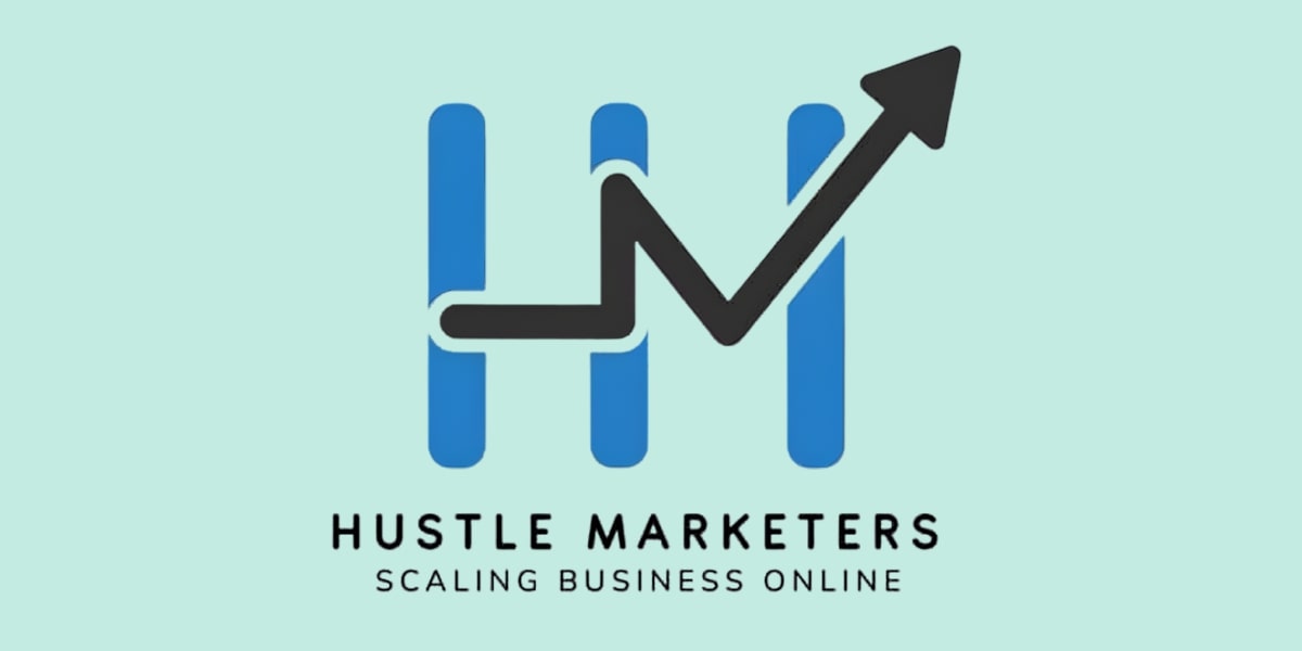 Logo of Hustle Marketers, a digital marketing agency specializing in Meta Ads, Google Ads, SEO, and web development
