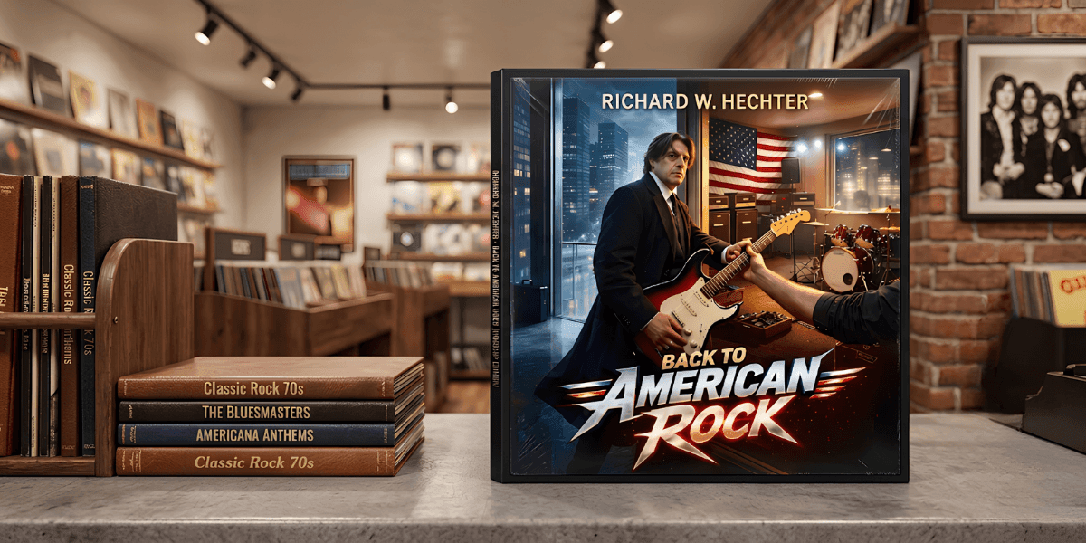 Richard W Hechter songwriter and lyricist, creating emotionally driven music focused on storytelling, authentic lyrics, and reviving traditional band-centered songwriting values