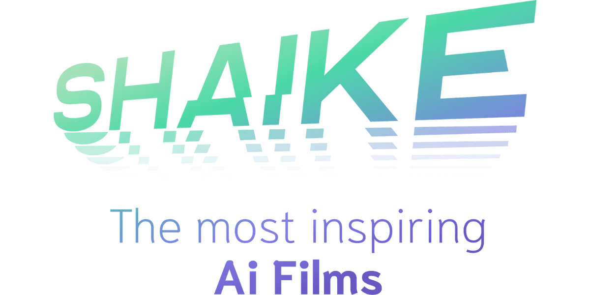 SHAIKE logo representing the innovative AI-driven filmmaking platform, pushing the boundaries of cinema with global, creative collaboration.