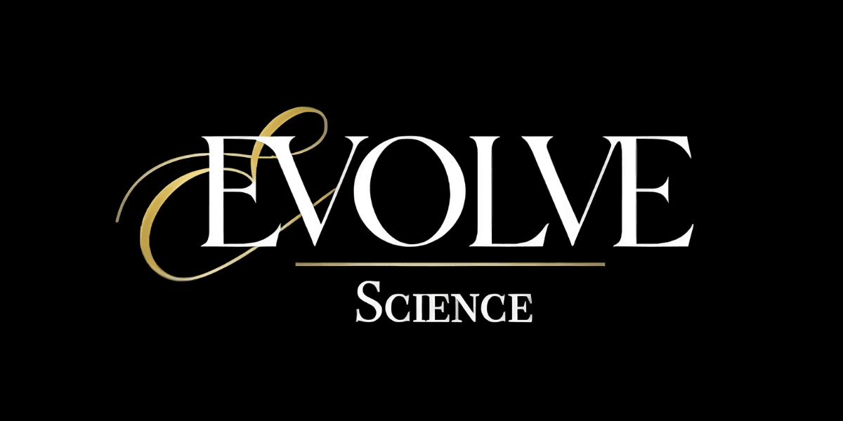 Logo for Evolve Science, a wellness company offering research-backed, transparent solutions for health optimization, performance, and longevity.
