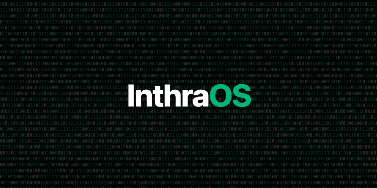 InthraOS logo, representing a privacy-first AI platform that ensures secure, compliant AI deployments for regulated industries like healthcare and finance.