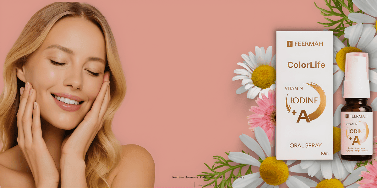 "ColorLife® Oral Spray for thyroid health, featuring Vitamin A and Iodine for better wellness."