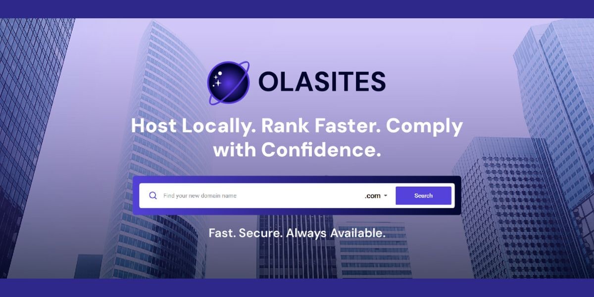 Olasites: Local hosting, faster ranking, and secure domain search for confident online compliance.