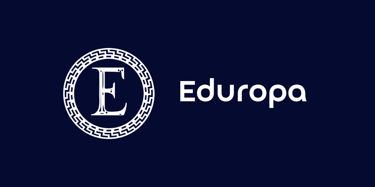 Logo of Eduropa OÜ, a European migration consultancy led by Cristian Lopez, offering student and professional services.