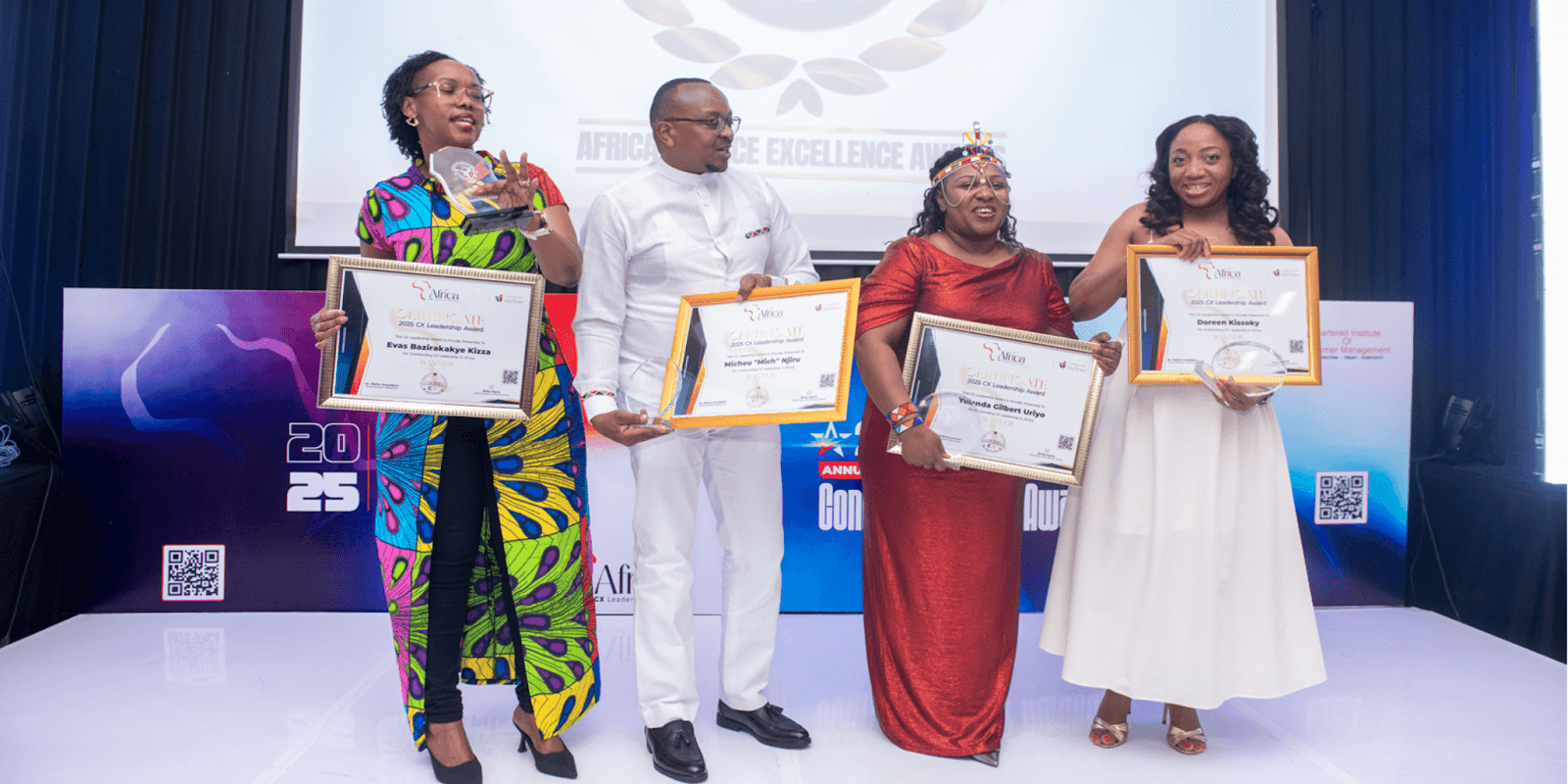 "Celebrating leaders in customer service at the Africa Service Excellence Awards 2025."