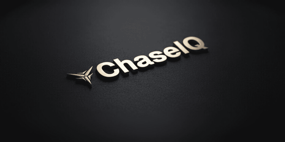 "Chase IQ logo: Revolutionizing AI-powered marketing with human-centered, emotionally engaging strategies for business growth."