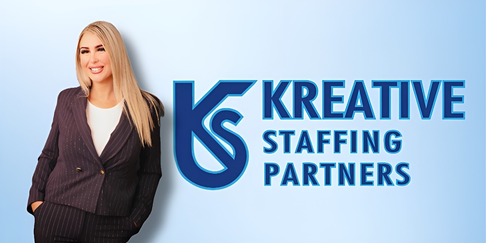 Kristen Spradling, CEO of Kreative Staffing Partners, showcases personalized recruitment solutions for businesses and candidates nationwide.
