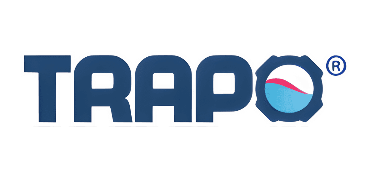 TRAPO logo representing innovative automotive safety and smart driving accessories brand.