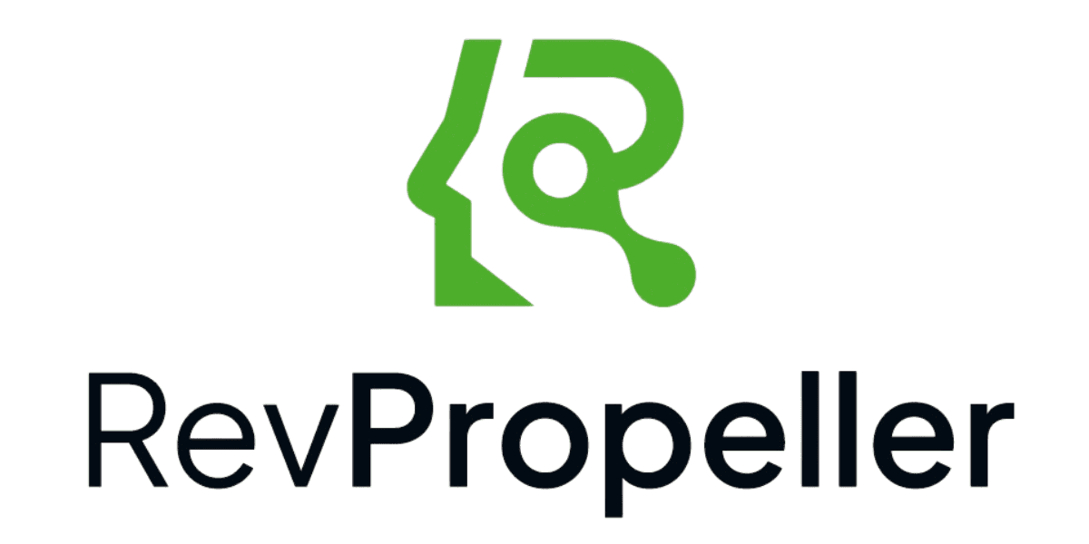 RevPropeller logo with green abstract design symbolizing faith-based financial education for pastors and ministry leaders.