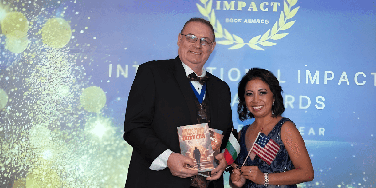 "Kiril Kristoff, award-winning author, celebrates cultural heritage, resilience, and faith through his historical fiction, 'Crossing Borders of Time.'"