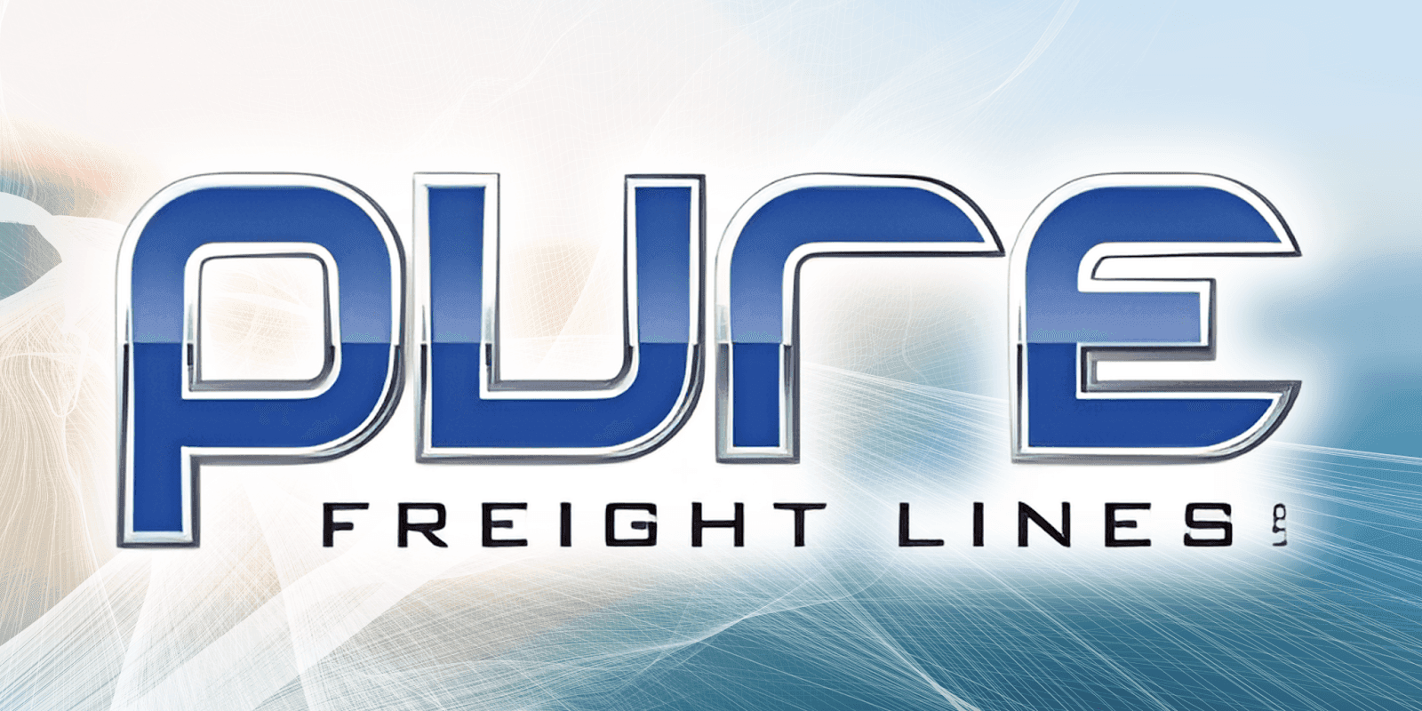Pure Freight Lines logo, symbolizing a family-oriented logistics company known for innovation, driver support, and long-term success in transportation.