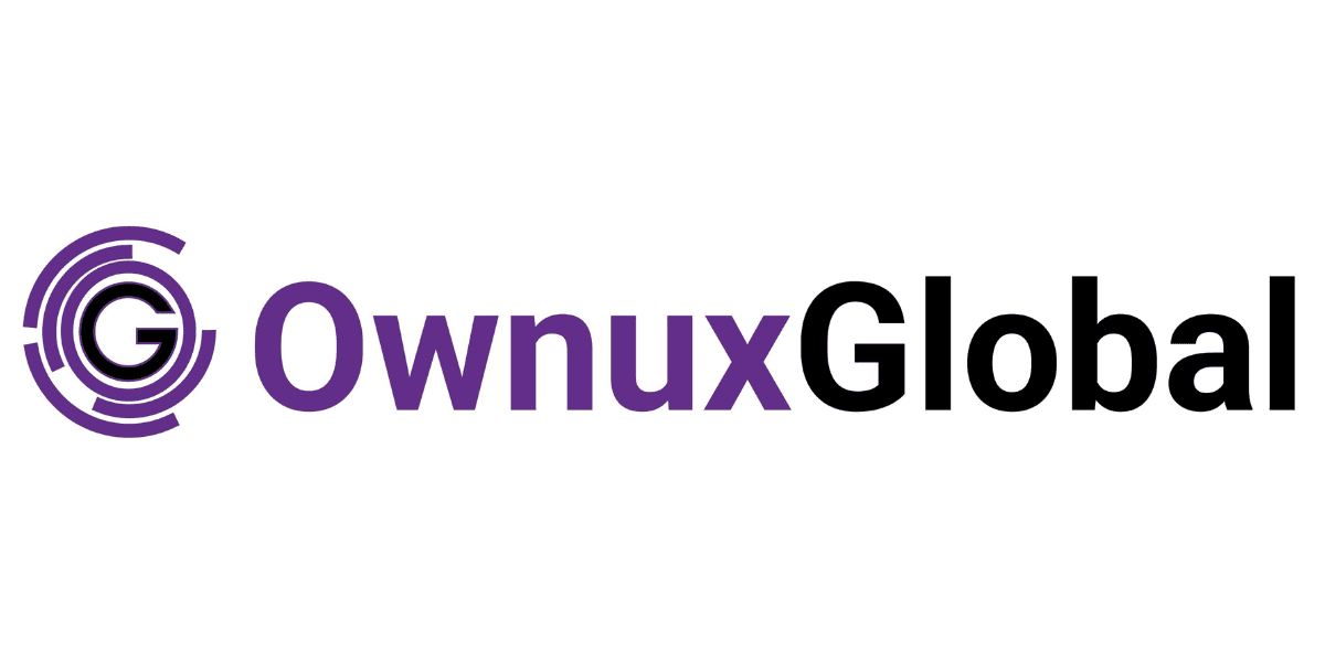 Ownux Global logo showcasing their focus on quick compliance and penetration testing solutions for businesses, led by Bhashit Pandya.