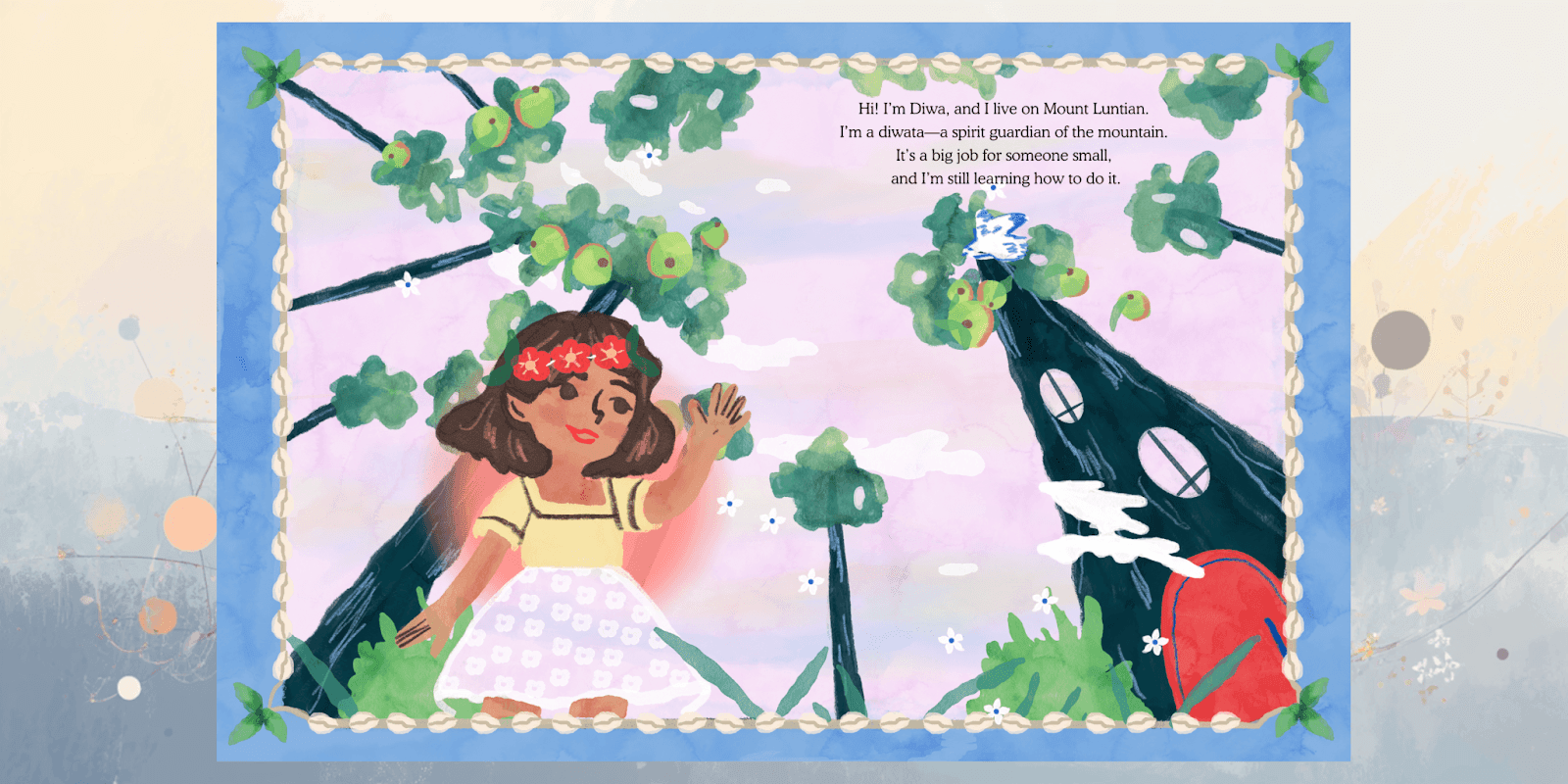 Cleodia Martinez, author of Diwa of Mount Luntian, creator of children's books promoting mindfulness and emotional growth, and founder of Midsummer Studio
