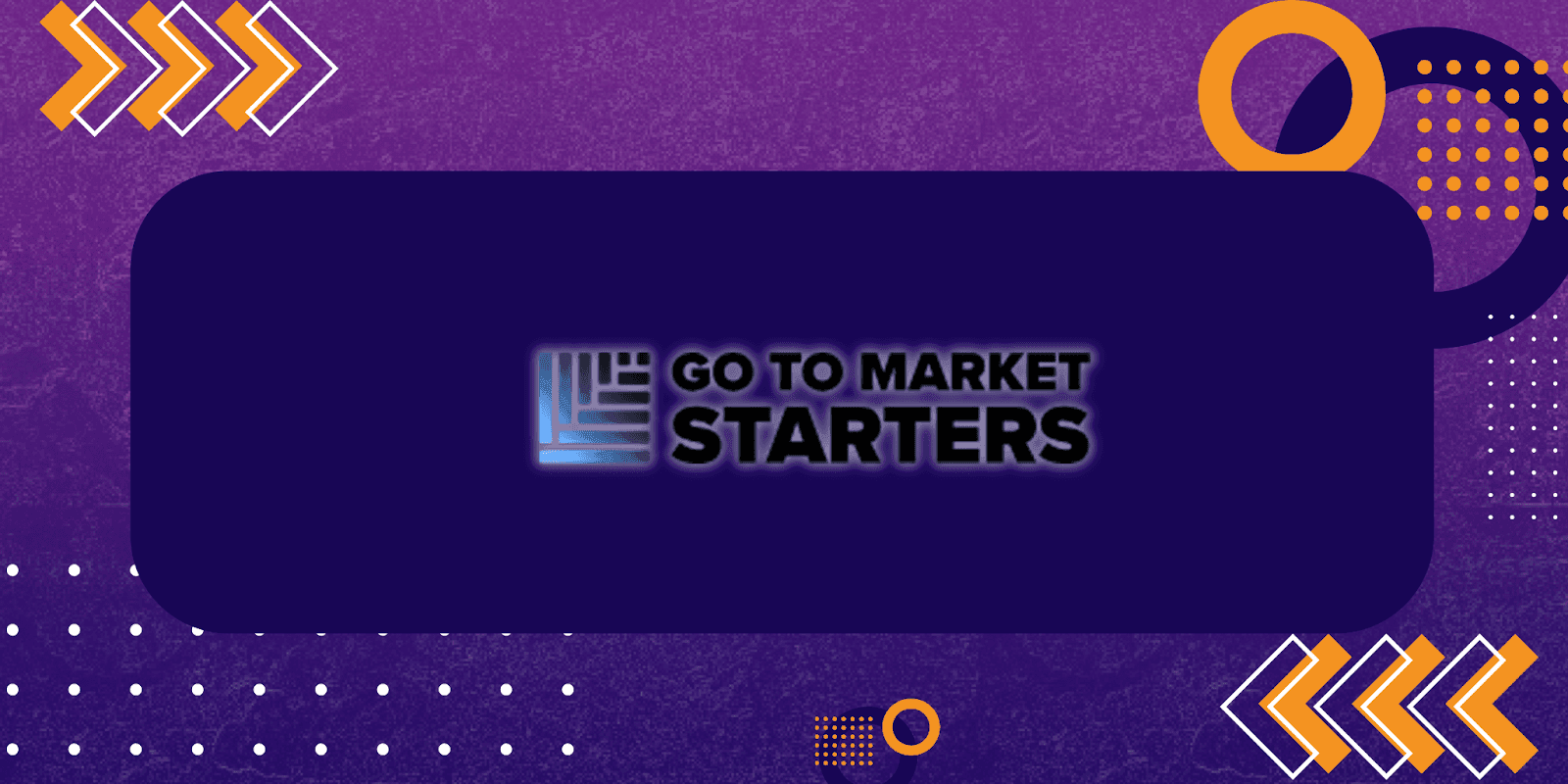 Logo for Go To Market Starters, a startup consulting firm specializing in go-to-market strategy and business growth.