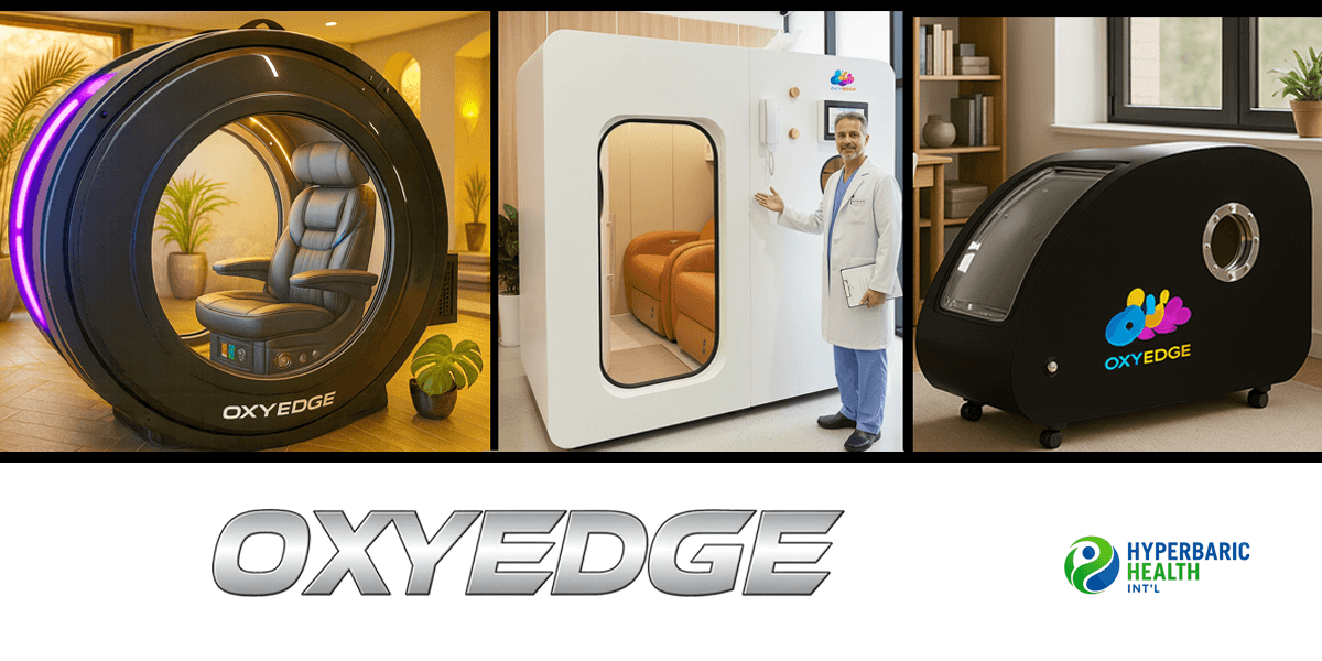OxyEdge™ chambers by Hyperbaric Health Int’l offer innovative, high-performance mild hyperbaric oxygen therapy solutions for wellness centers and recovery clinics.