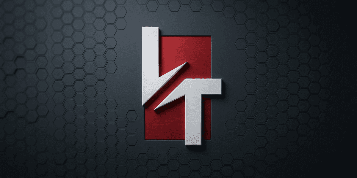 LEMAR TECHNOLOGY GROUP stylized LT logo on dark hexagonal background.